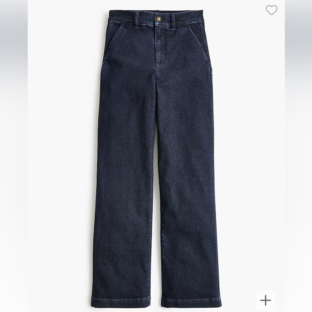 J. Crew Denim Trouser Pant in Signature Stretch Jean